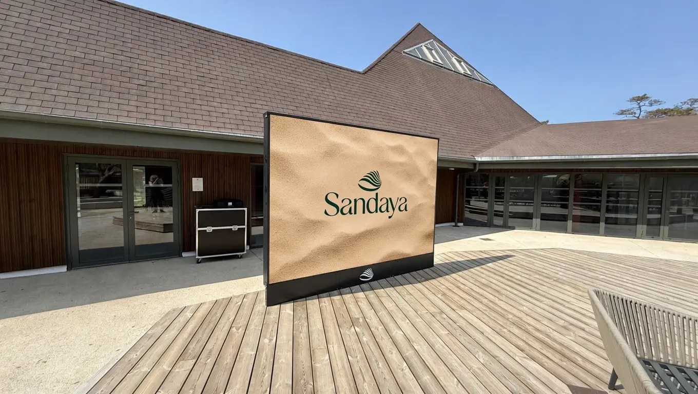 Camping Sandaya Ondres – Écran LED Pro